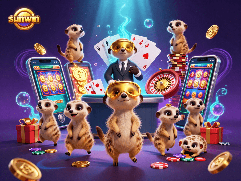 Engage with slot themes at sunwin's vibrant casino, created in a rich meerkat adventure.