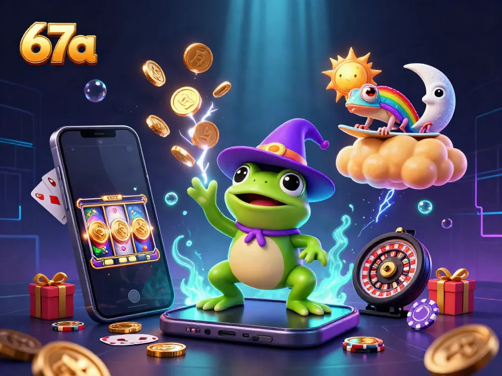Win big with 67a's immersive casino games featuring dynamic characters and vibrant action