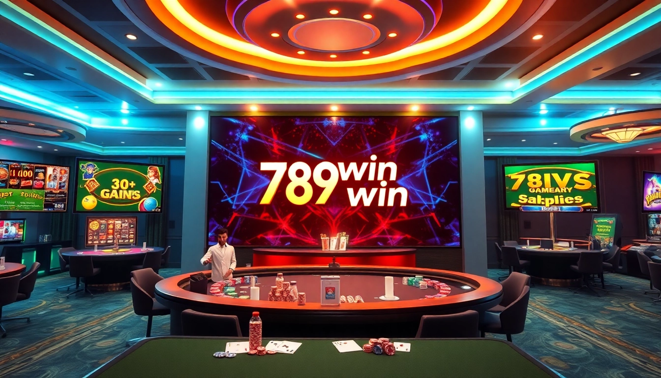Experience the thrill of 789win with exciting virtual casino games and professional gaming atmosphere.