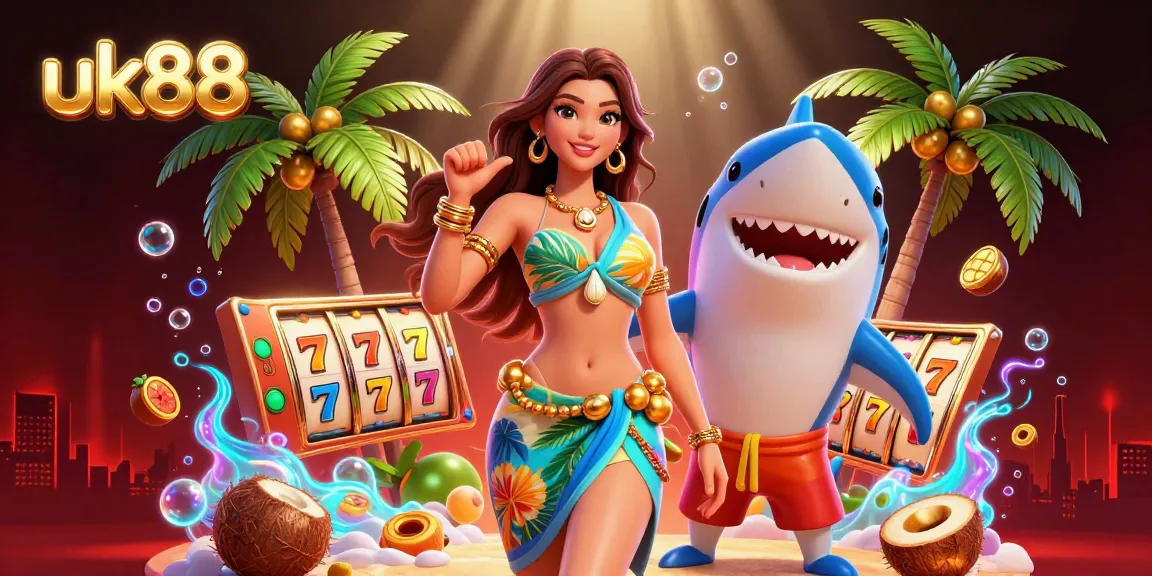 Spin the reels at uk88 for jackpots and thrills with vibrant casino elements.