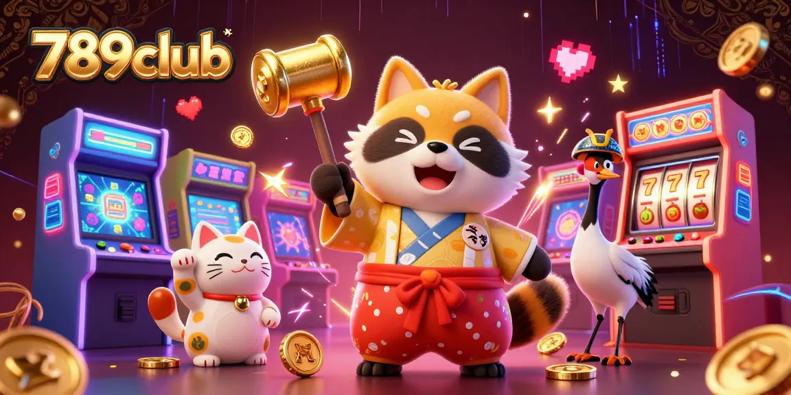 Immerse in the vibrant world of 789club as the cheerful tanuki leads lucky gaming experiences.
