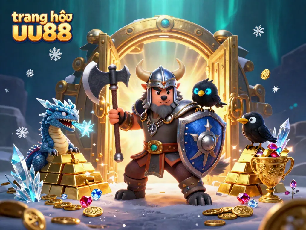 Engage in the fun at trang chủ uu88 with Viking warriors, treasure, and casino thrills.
