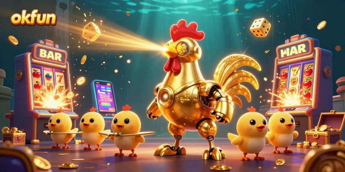 Experience high-energy fun at okfun's casino with dynamic slot machines and vibrant gaming elements.