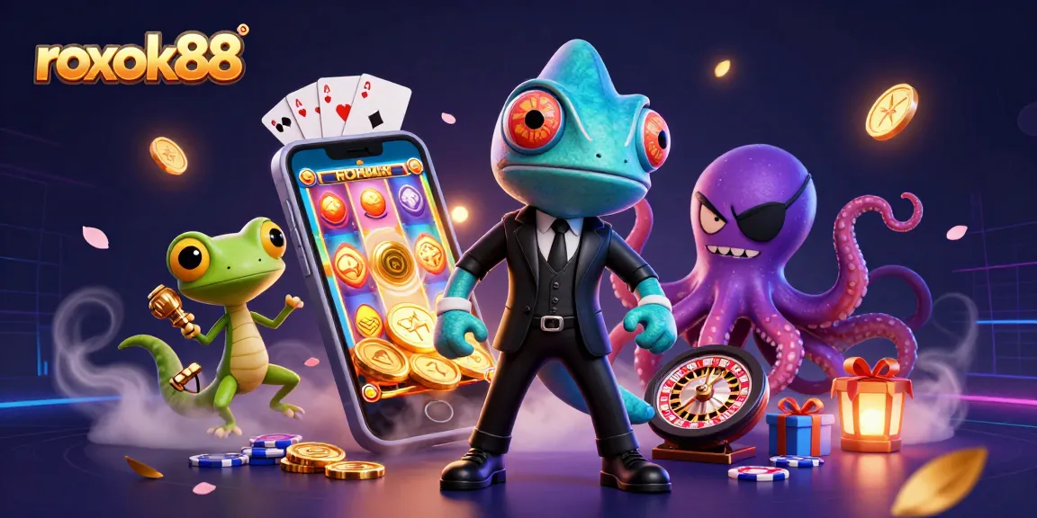 Enhance your gaming with rokok88 playing colorful slots and winning big rewards.